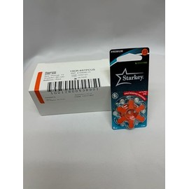 Starkey Size 13 Premium Hearing Aid Batteries - 60 Pack
