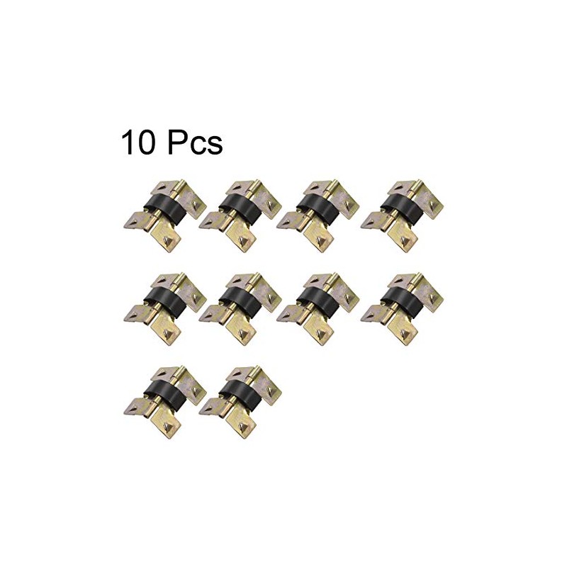 sourcing map Spring Loaded Hinges for Glasses Case Jewelry Wooden