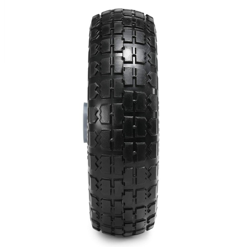 10 Inches Puncture Proof Kayak Trolley Tire Wheel, 330lbs Capacity,