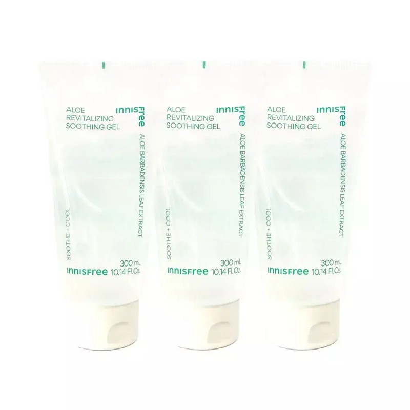 Innisfree 이니스프리 알로에 리바이탈라이징 수딩젤 300ml x3개 Innisfree Aloe Revitalizing
