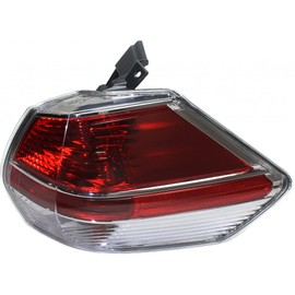 CarLights360: For 2014 2015 2016 Nissan Rogue Tail Light Assembly Passenger Side w/Bulbs DOT Certified For NI2805102