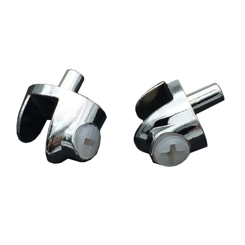 Glass Shelf Support, 16PCS Solid Glass Clamp Glass Hinge Glass