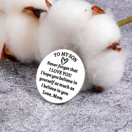 Christmas Stocking Stuffers for Teen Boys Pocket Hug Token Gifts for Adult Son Gifts from Mom Thinking of You Gifts for Men Inspirational Motivational Gifts for Son Birthday Christmas Graduation