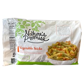 Nature’s Promise Tri-Color Vegetable Sticks Vegetable Medley (Potato, Tomato, and Spinach), 6 oz (6 Individual 1 oz Bags)