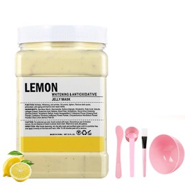 Zitrone Peel-Off Gesichtsmaske, Hydrogel-Gesichtsmasken in Jelly Feuchtigkeitscremes, Gelee-Gesichtsmaskenpulver, Puder-Gesichtsmaske, für Spa-Kosmetikerin, Hautpflege, Hydro-Gesichtsmaske