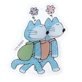 Gakken Staefl G05525 11 Cats Clip, Acrylic Clip, Die Cut, Flower