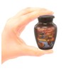 Motorcycle Keepsake Urn - Motorcycle Mini Cremation Urn for Ashes