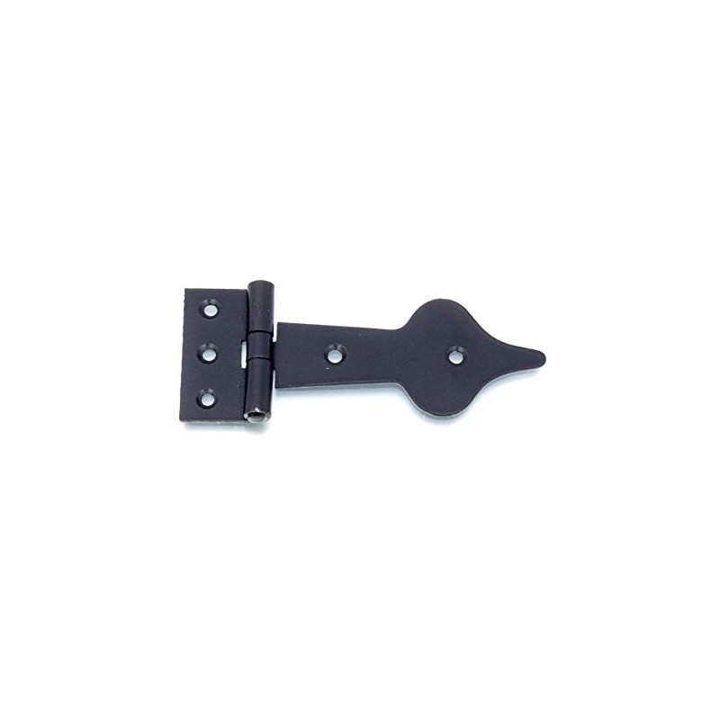 Antikas - Chest Hinges Antique Gothic Spear Black