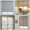 Molain 8Pcs Metal Window Shade Brackets, Roller Shade Outside Mount