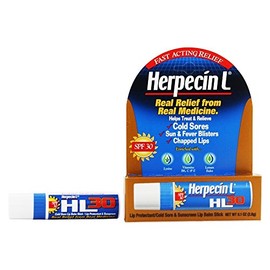 Special pack of 6 HERPECIN-L COLD SORE LIP BALM 0.1 oz