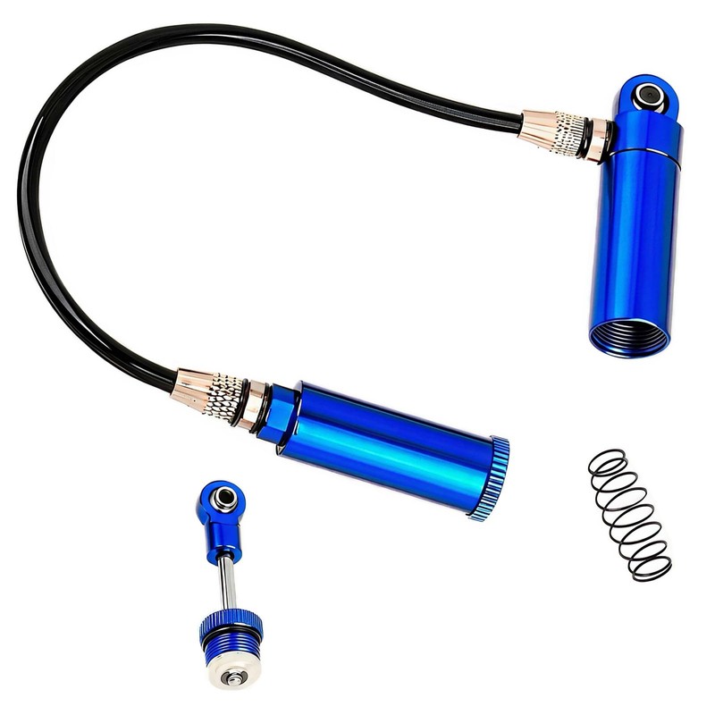Metal Desert Lizard Piggyback RC Shock, Internal Spring Dampers Upgrade