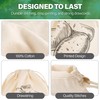 STOWBERRY Potato Storage Bag - 40x30cm Eco-Friendly 100% Cotton Storage