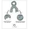fashionchimp Basic Scarf for Women in Trendy Colours, Jersey Design,