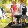 Fireproof Mat, 97 cm Round Fire Bowl Mat for Desk,