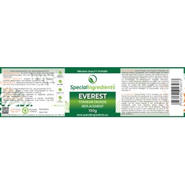 Special Ingredients Everest Powder 100g Titanium Dioxide Replacement - Clean Label, Vegan Friendly, Gluten Free, Non-GMO, Non-Irradiated, Kosher and Halal