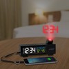 La Crosse Technology 616-1950-INT Pop-Up Bar Projection Alarm Clock with