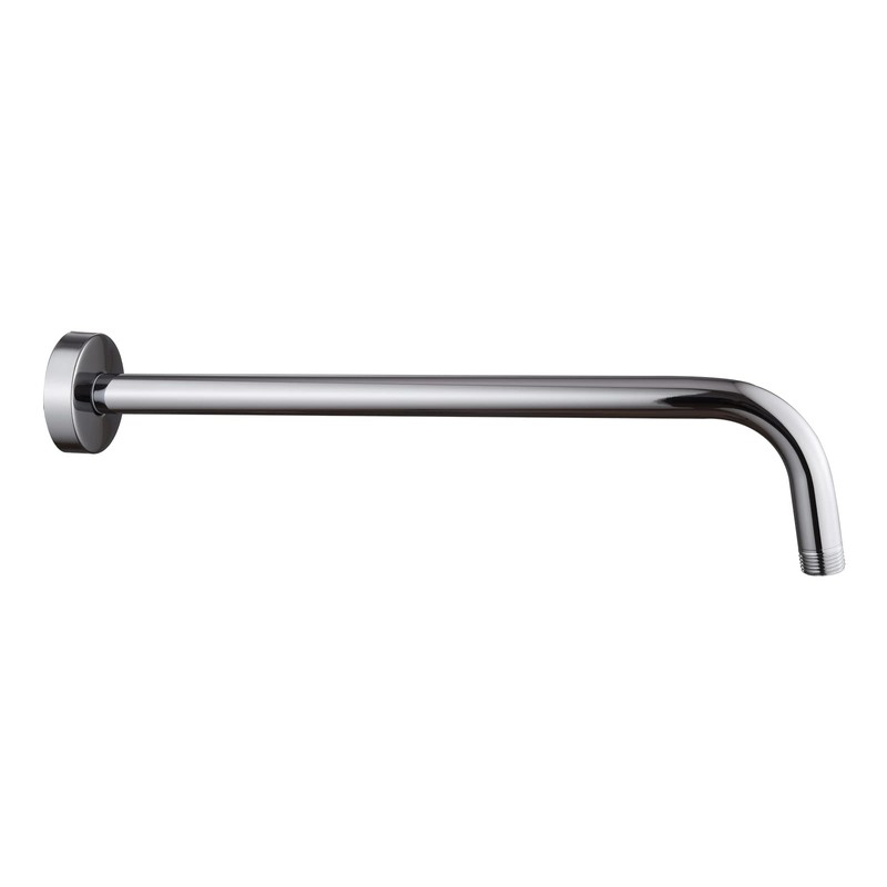 16 Inch Shower Arm with Flange,Stainless Steel 90 Degree Rain