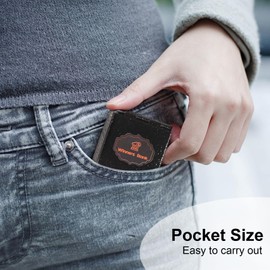 Metal Box for Gambler - Winners Bank Portable Safe Casino Money Pocket Sized Cash Box with Key Go Home Money