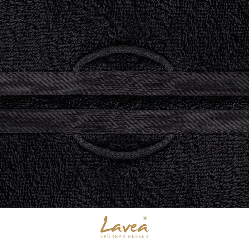 Lavea Set of 10 Elena Terry Series Washcloths, 15 x