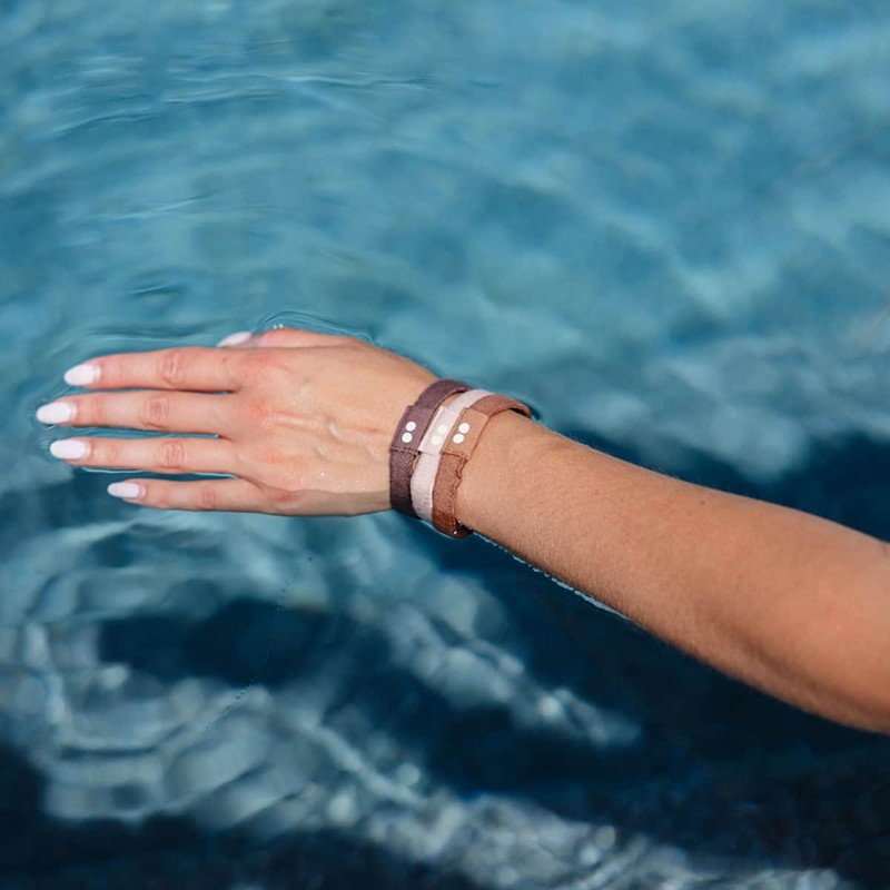 Kooshoo Plastic-Free Hair Ties - Earth Tints, 5 Pack