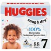 Huggies Size 7 Diapers, Snug & Dry Baby Diapers, Size