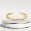 YSFVNP Gold Bangles, Gold Bangle, for Women Open Adjustable Bangles