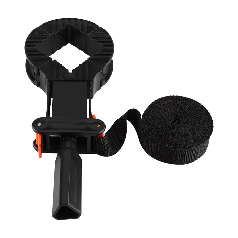 Adjustable Corner Clamp, Multi-Function Nylon Band Strap Clamp 4 Jaws