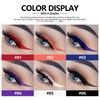 Anglicolor 6 Colours Coloured Eyeliner, Diamond Glitter Liquid Eyeshadow Durable