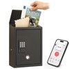 DiDiHere Mailbox with Electronic Lock, Locking Mail Boxes for House,