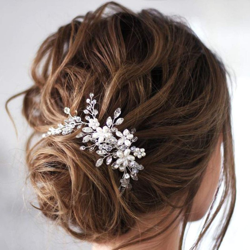 Unicra - Peine para el pelo de novia, diseño de