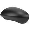 Door Rear View Mirror Cover Left Right Side ABS Black