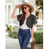 Bbonlinedress Bolero Women's Festive Chiffon Cardigan Elegant Short Sleeve Casual