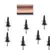 Pine Tree Rubber Stamp, 1-1/3 Medium Stamp for Scrapbooking Card