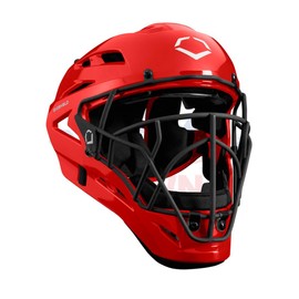 EvoShield Pro-SRZ™ Solid Catcher's Helmet - Scarlet, Large/X-Large