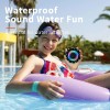 HEYSONG Waterproof Bluetooth Shower Speaker – Durable, Portable with Clear