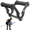 Upgraded T Bar Row Attachment with Non-Slip Rubber Grip Heavy