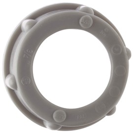 Steel City BU-510 Non-Metallic Conduit Bushing, 4 in Trade, Thermoplastic