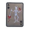OYSTERBOY Death Card Rectangular Tactical Patch 5pcs (Hook Backing)