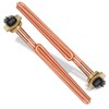 Dgqtrx 2pcs Large Flange SP610160 4500 Watt Water Heater Element
