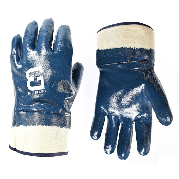 Better Grip BG105NITRILE-12 Heavy Duty Premium Nitrile Rubber Fully Coated