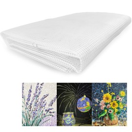40" X 76" Mosaic Mesh for Back Mounted Tile Fiberglass Mosaic Mesh Backing Boast for Tile Installation Supplies Tools