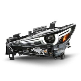 ACANII - For 2017-2021 Mazda CX-5 Full LED w/AFS Projector Headlight Headlamp OE Style Replacement Left Driver Side
