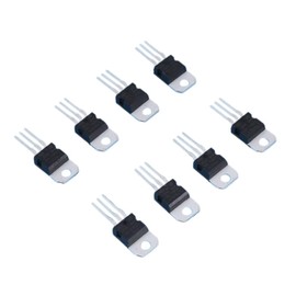 Fafeicy 40pcs N Channel 8 Types 7805 7809 7812 7815 7905 7912 7915 LM317 to 220 Voltage Regulator Transistor Assortment Kit, for A/Broadband Amplification, Depletion Mode