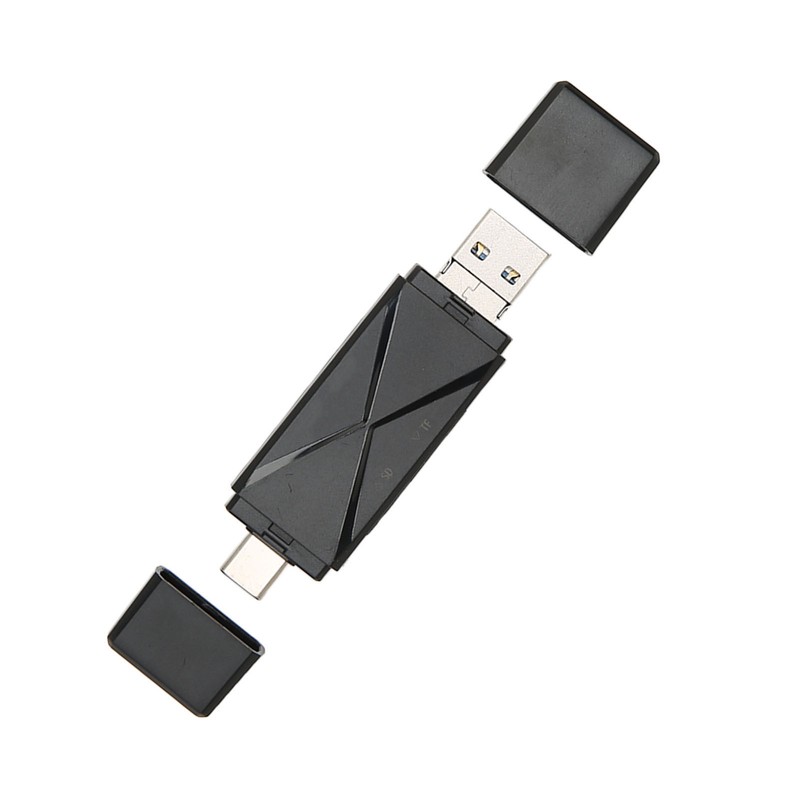 3 in 1 USB Storage Card Reader USB C USB