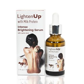 OMIC Lighten-Up Sérum Iluminador Con Ácido Láctico - 30 Ml - Aclarante, Sérum Con Aha, Ayuda A Unificar El Tono De La Piel