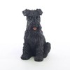 Conversation Concepts Schnauzer Black W/Uncropped Ears Tiny One Figurine