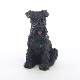 Conversation Concepts Schnauzer Black W/Uncropped Ears Tiny One Figurine
