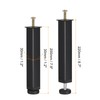 sourcing map Adjustable Height Bed Frame Support Legs Replacement Bed