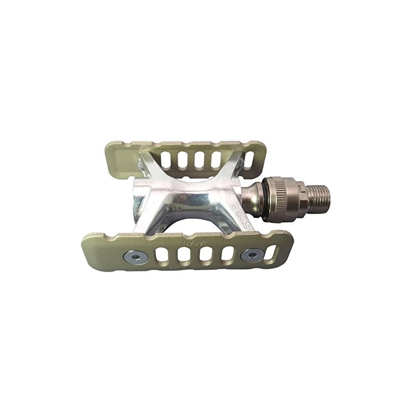 MKS Promenade OneSideEzy Bicycle Pedal, Titanium Color