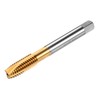 M METERXITY 1-Pack 3/8-16 UNC Thread Tap, HSS Titanium Coated